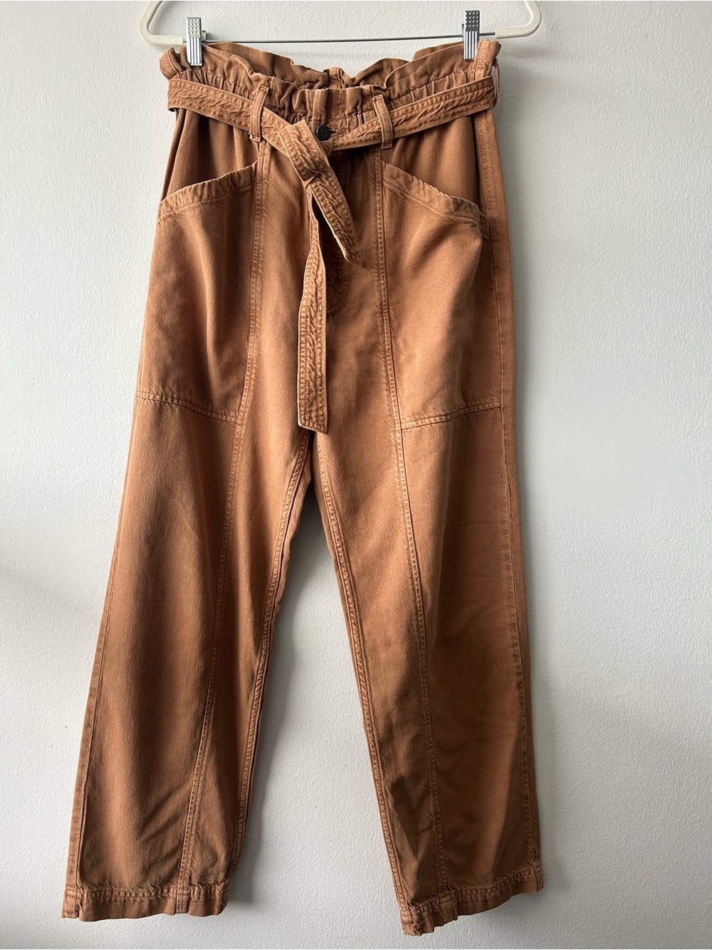 NWOT Ética Wade Relaxed Trouser Vintage Tawny Brown color